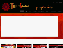 Tablet Screenshot of etypestyles.com